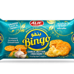 Bingo Cracker Garlic Butter 1*4*12pcs*75Gm